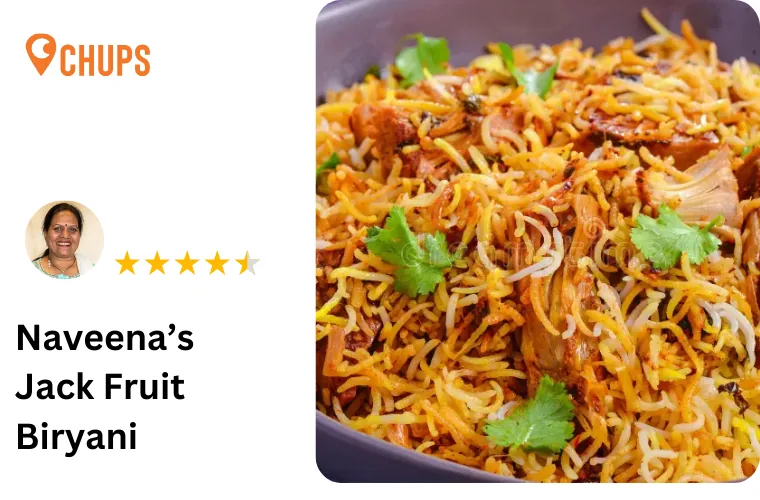 Jackfruit panasa kaya biryani