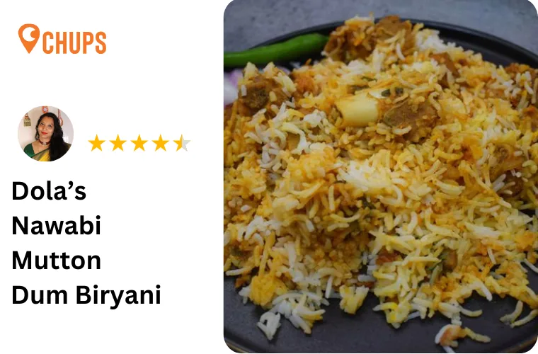 nawabi mutton dum biryani